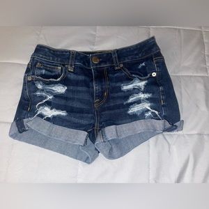 American eagle jean shorts